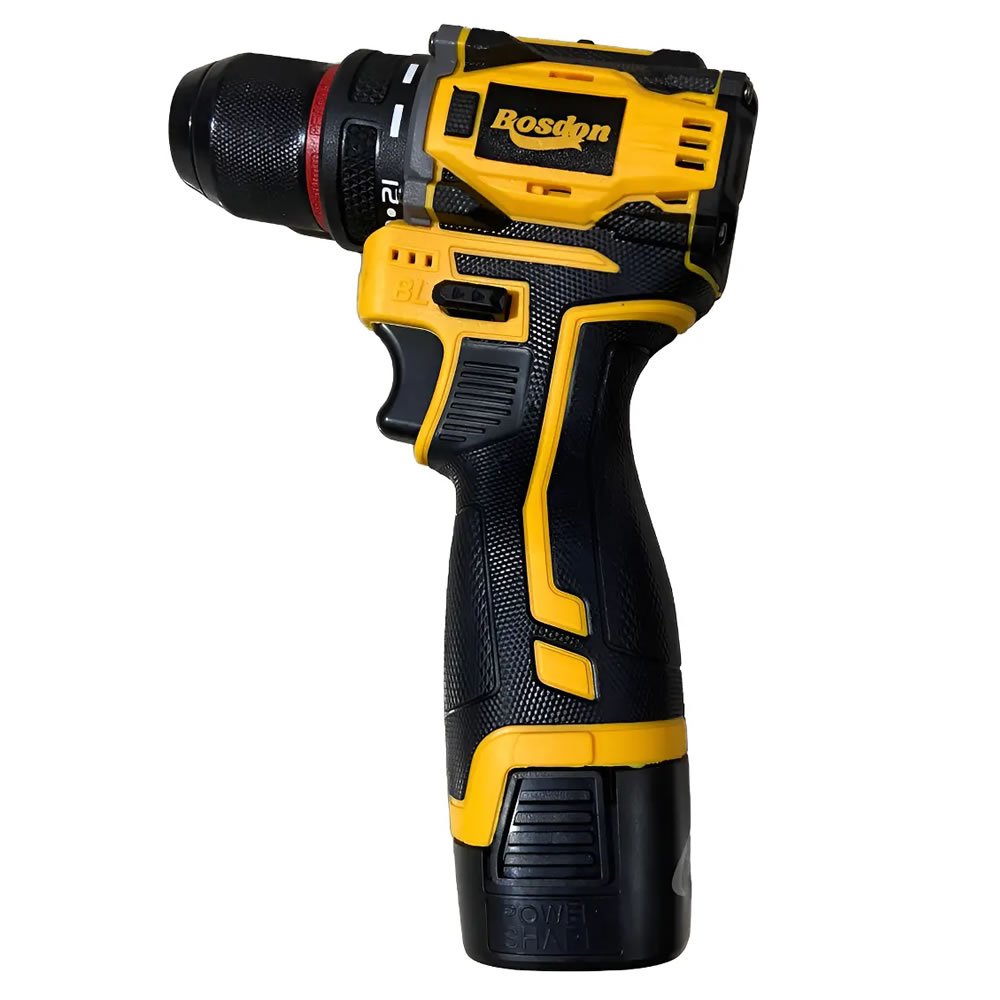 Parafusadeira e Furadeira de Impacto 18V Bosdon CR-8053 Profissional Sem Fio Kit Completo com Maleta e Acessórios - Imagem 3